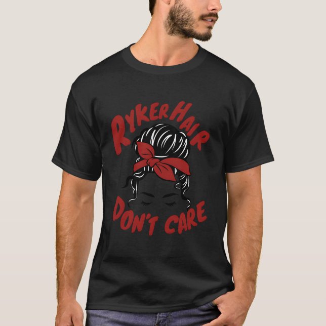 Camiseta Ryker Hair Não Se Importa (Frente)