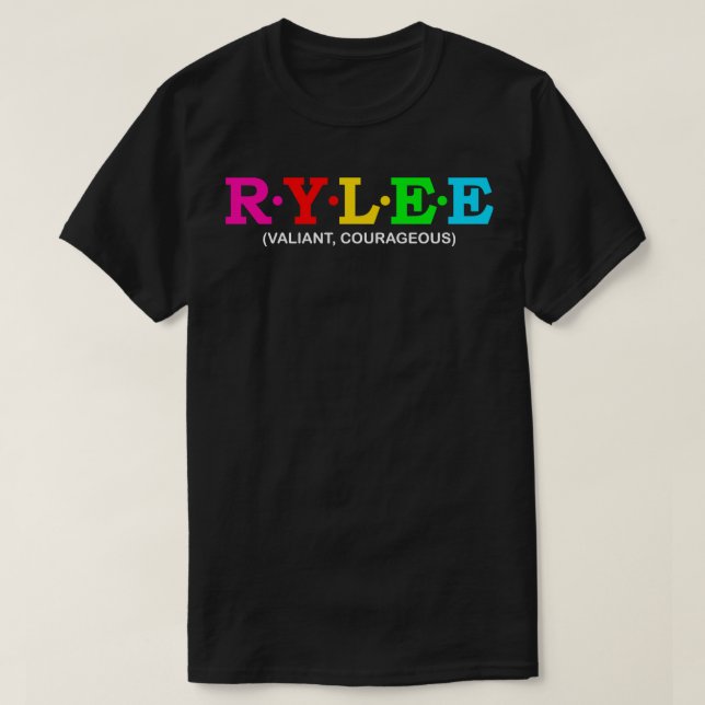 Camiseta Rylee Valiant Corajoso (Frente do Design)