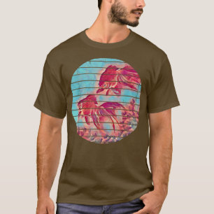 Camiseta Ryukin Goldfish Japão Art