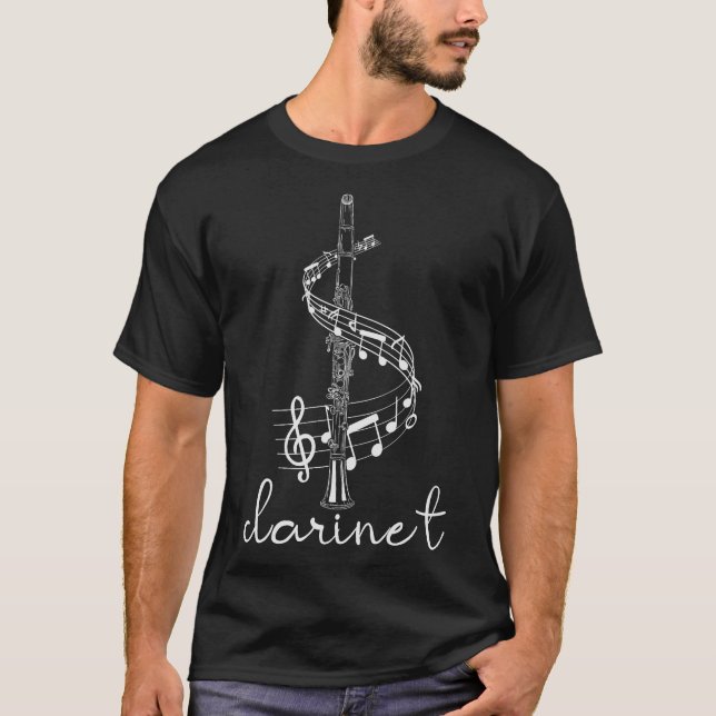 Camiseta S2 Clarinet Clarinetist (105) (Frente)