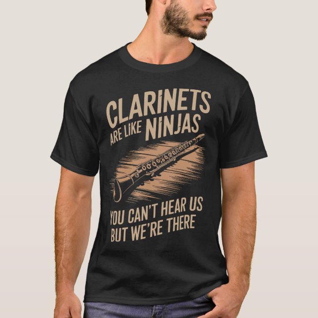 Camiseta S2 Clarinet Clarinetist (121) (Frente)