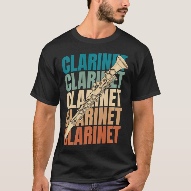Camiseta S2 Clarinet Clarinetist (133) (Frente)