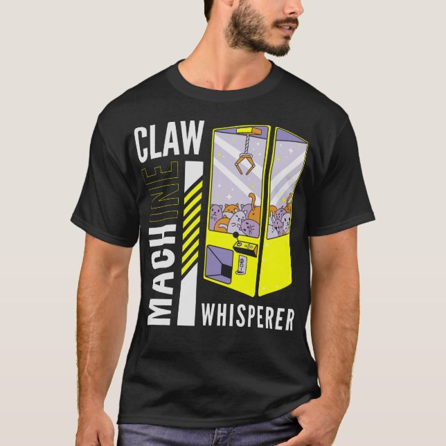 Camiseta S2 Claw Machine Arcade Plush Grabber (128) (Frente)