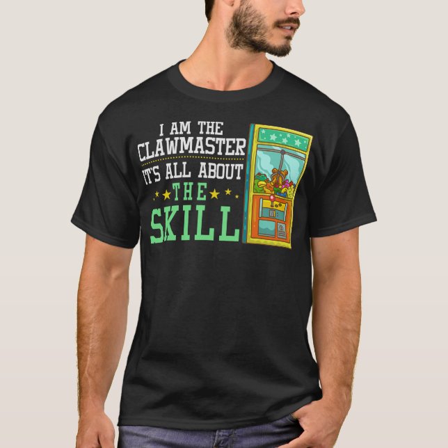 Camiseta S2 Claw Machine Arcade Plush Grabber (29) (Frente)