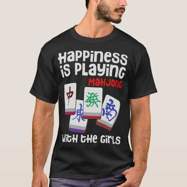 Camiseta S2 Mahjong Majong Mah Jong Mah Jong (153) (Frente)