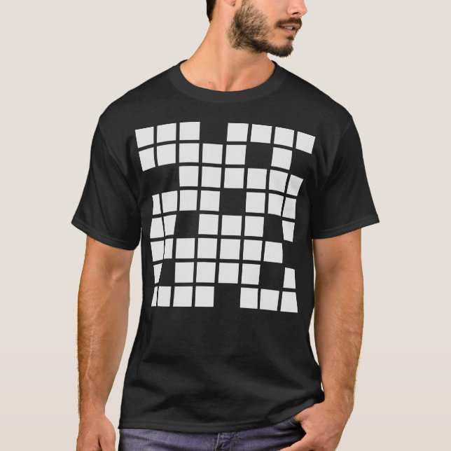 Camiseta S2 Quebra-cabeça de Palavras Cruzadas (2) (Frente)