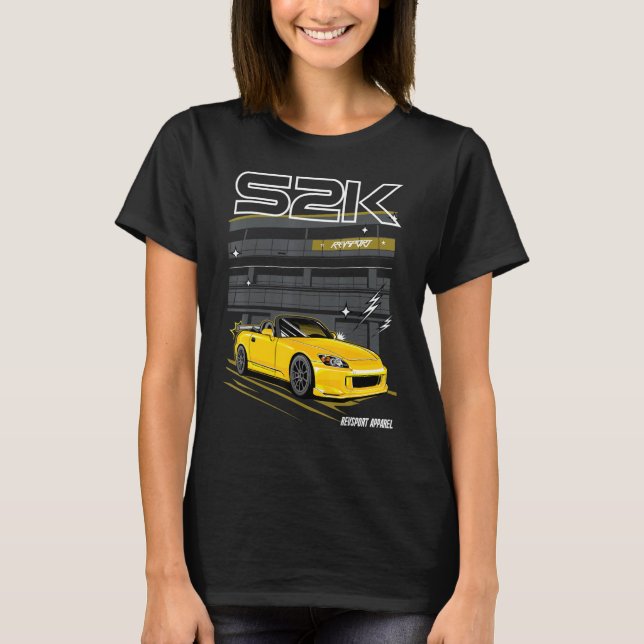 Camiseta S2K Amarelo (Frente)