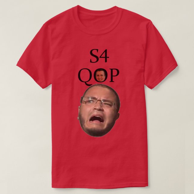 Camiseta s4 Qop WutFace (Frente do Design)