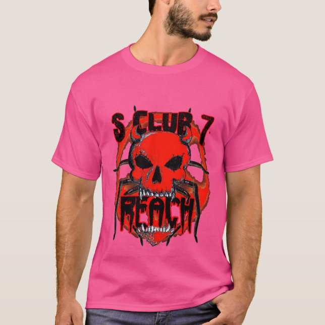 Camiseta S Club Rocks Oversized (Frente)