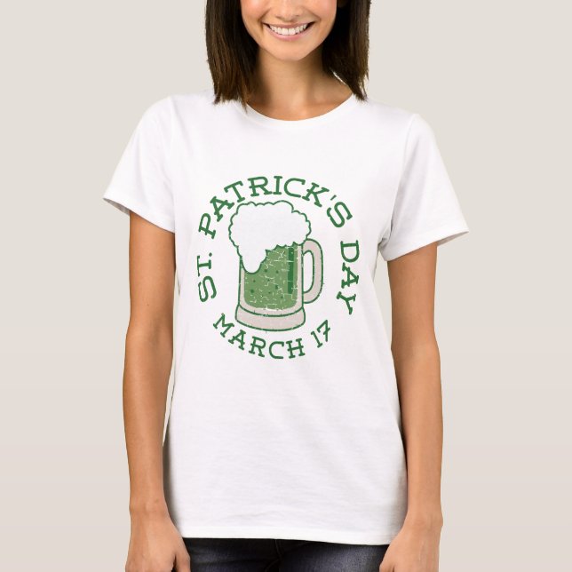 Camiseta S.D. - Cerveja verde em apuros (Frente)
