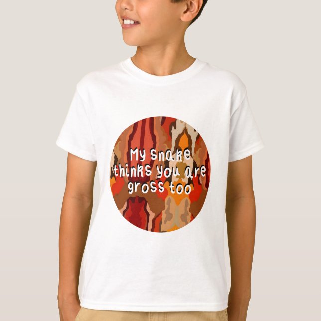Camiseta S é para Cobra (Frente)