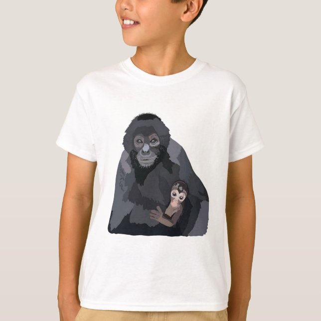 Camiseta S é para o Spider Monkey Keeper (Frente)