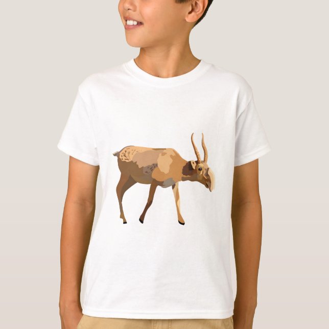 Camiseta S é para Saiga (Frente)