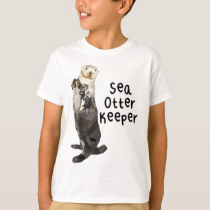 Camiseta S é para Sea Otter Keeper