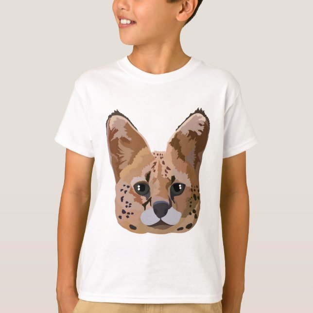 Camiseta S é para Serval (Frente)