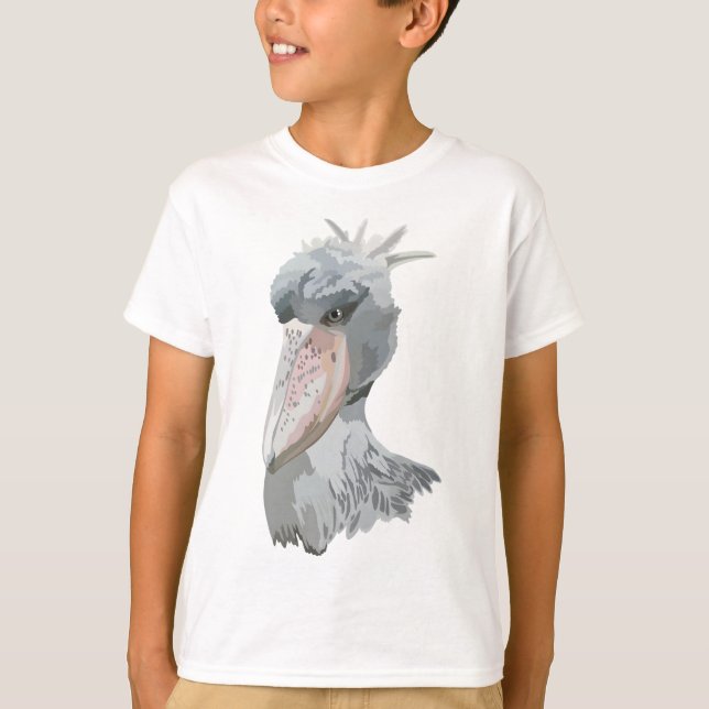 Camiseta S é para Shoebill (Frente)