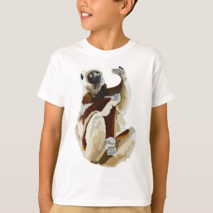 Camiseta S é para Sifaka Lemur