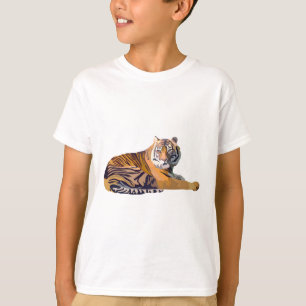 Camiseta S é para Sumatran Tiger