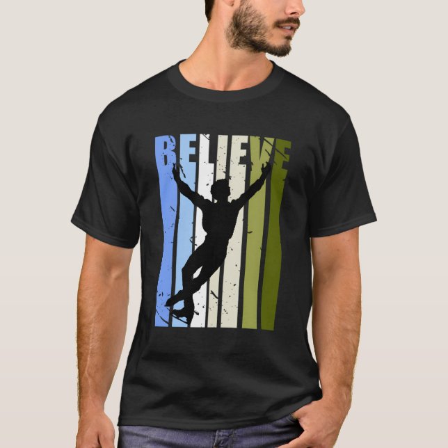 Camiseta S Ice Skating Figura Skater Dance Dancer Em Mães D (Frente)