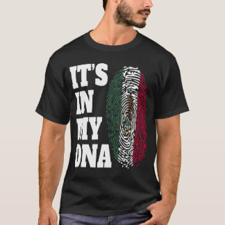 Camiseta s Na Minha Bandeira De DNA México México México