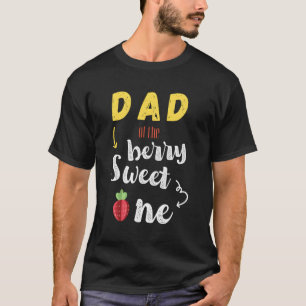 Camiseta S Pai Do Berry Sweet One Strawberry Primeiro