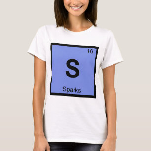 Camiseta S - Sparks Nevada Química Tabela Periódica Cidade