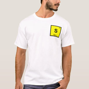 Camiseta S - Stheno Górgona Símbolo da Tabela Periódica Quí