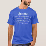 Camiseta S Stoma Assunto Botany Science Moribund Institute<br><div class="desc">O Stoma Subject Botany Science Moribund Institute Veste o seu dicionário. Veja a seleção das nossas camisas de Biologia para o melhor em peças únicas ou personalizadas feitas à mão de nossos compras de roupas.</div>