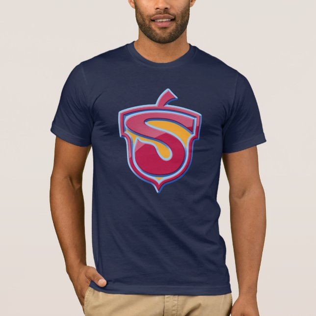 Camiseta S super esplêndido - brilhante (Frente)