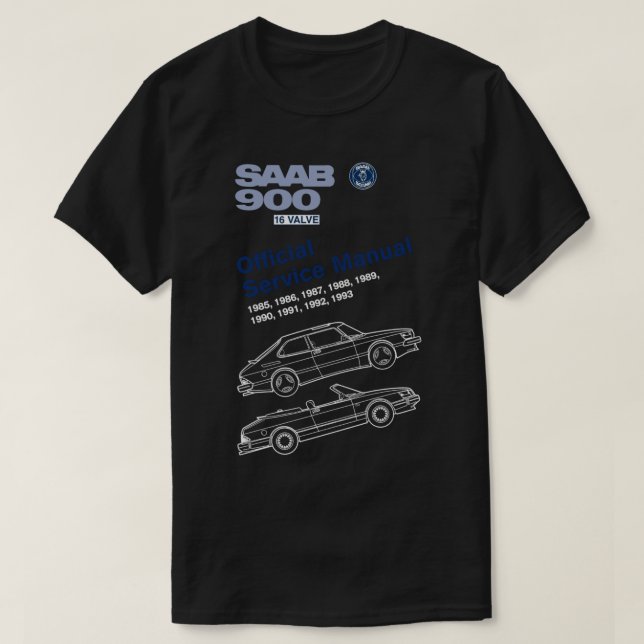 CAMISETA SAAB 900 (Frente do Design)