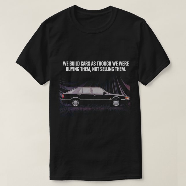 CAMISETA SAAB 9000 (Frente do Design)