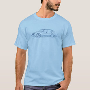 Camiseta Saab 900 1978