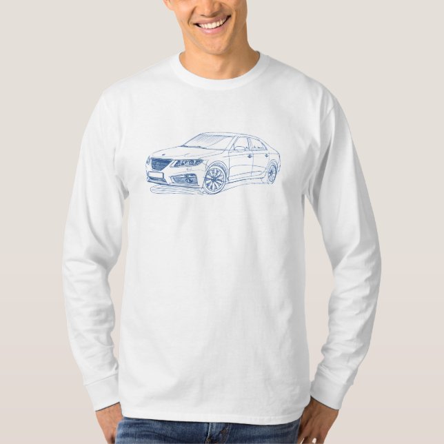 Camiseta Saab 9-5 2011 (Frente)