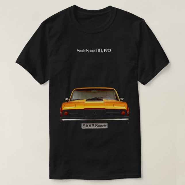 CAMISETA SAAB SONETT (1973) (Frente do Design)