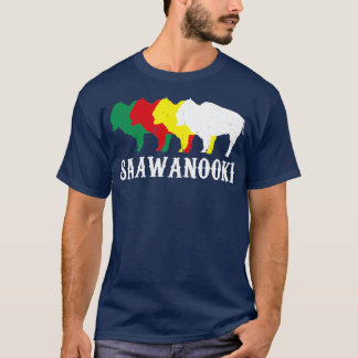Camiseta Saawanooki Shawnee Índios Americanos