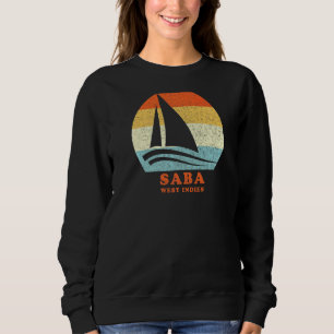 Camiseta Saba West Indies Vintage Sailboat Vacship