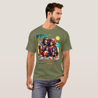 Camiseta Sábado. Macaco do Humor - Dilema do Pensador Profu