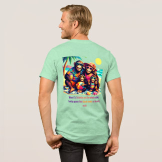 Camiseta Sábado. Macaco do Humor - Dilema do Pensador Profu