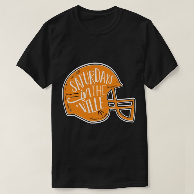Camiseta Sábados De Futebol Em Knoxville Tennessee (Frente do Design)