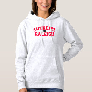Camiseta Sábados em Raleigh - Jogo Day College Futebol