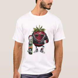Camiseta sabão engraçado amante legal morango