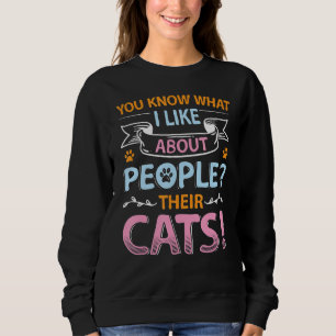 Camiseta Sabe O Que Eu Gosto Sobre Pessoas Seus Gatos