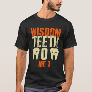 Camiseta Sabedoria Engraçado Sabedoria Dente Recuperação