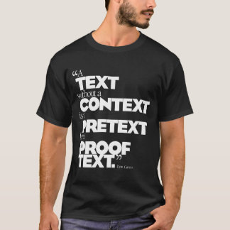 Camiseta Sabedoria exegética