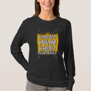 Camiseta Saber Dor Sabe Paintball Paintballing Paintballer