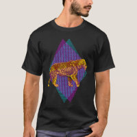 Saber Dourado Gato De Tigre Extinto Animal Pré-His