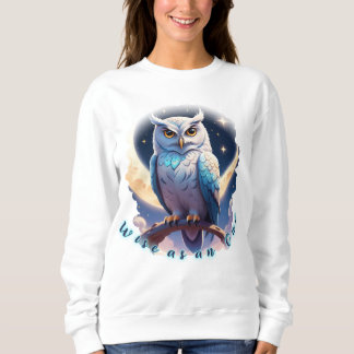 Camiseta Sábio como Coruja, Calma como Lua