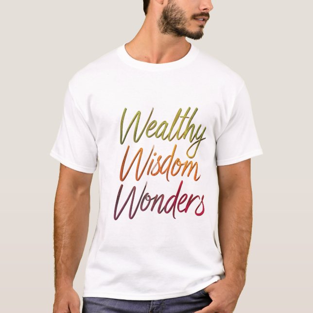 Camiseta Sábios ricos (Frente)