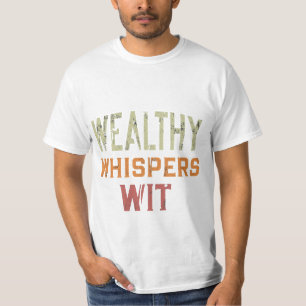 Camiseta Sábios ricos.