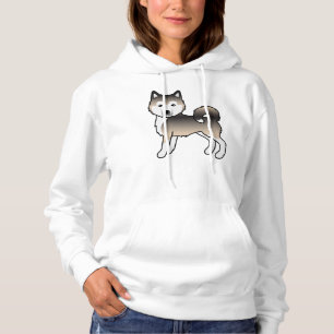 Camiseta Sable Alaskan Malamute Cute Cartoon Dog